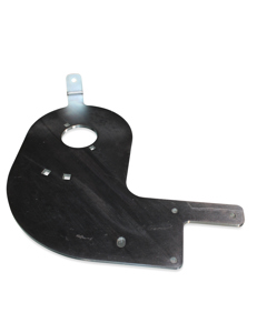 Side plate ahead right f/pivoting unit RG-plus V16